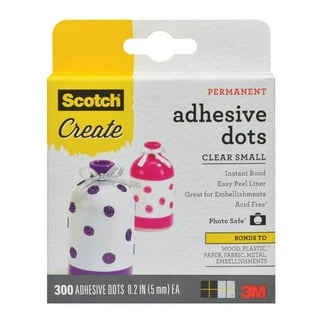 Glue Dots Craft 1/2 School Value Pack 600pc 