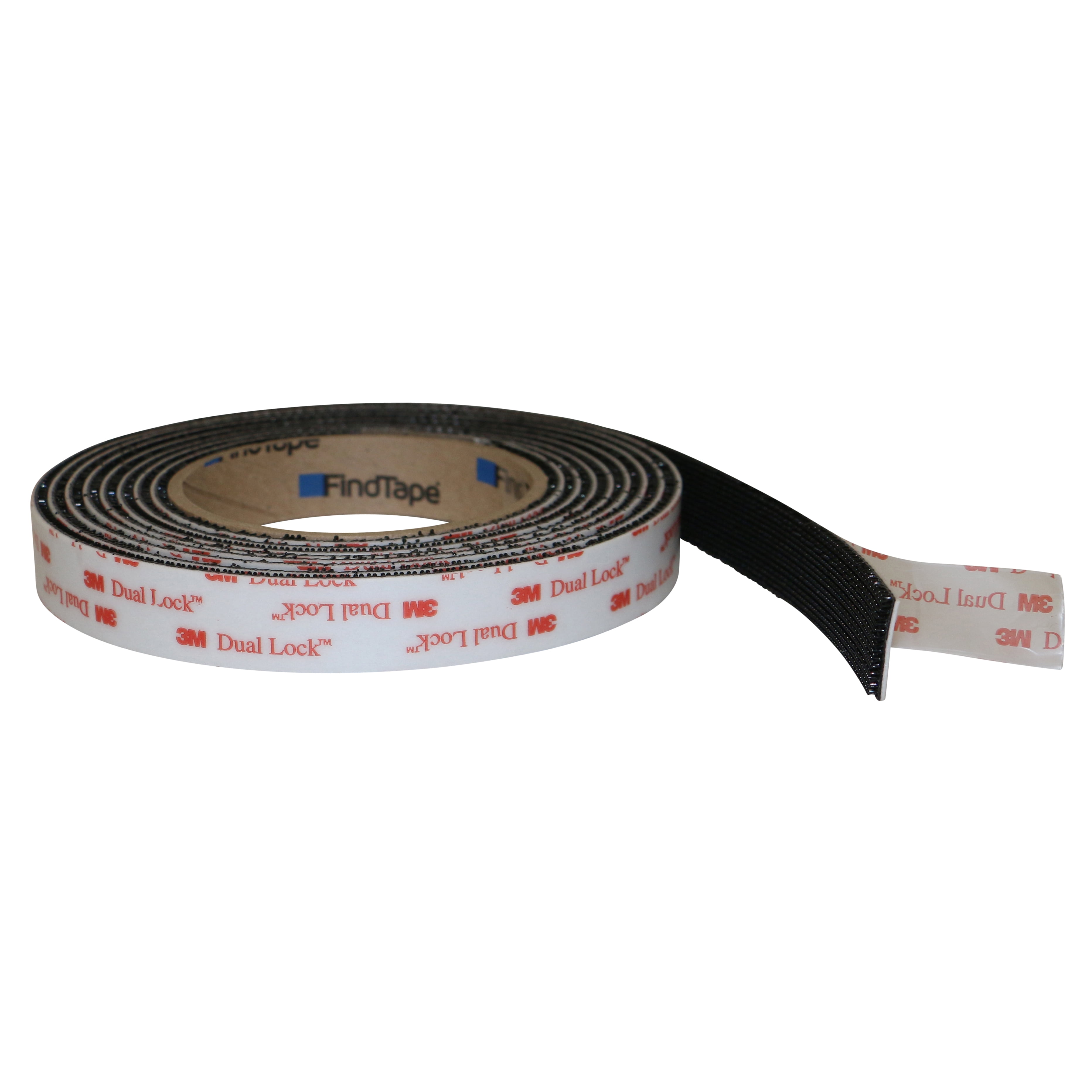 3M Dual Lock Type 400 Reclosable Fastener [Black / Acrylic Adhesive] (SJ3551): 3/4 in. x 10 ft. (Black)