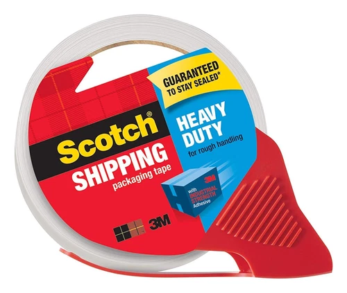 3M Scotch Shipping Packaging Tape Refillable Dispenser Heavy Duty 3 Inch Core