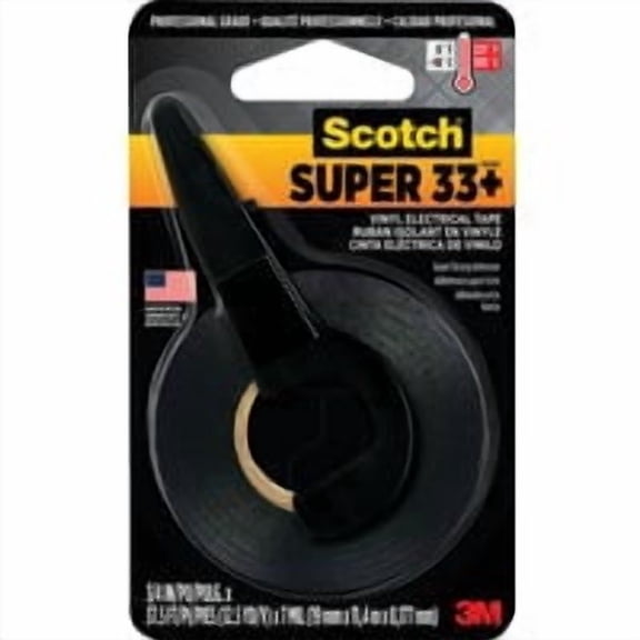 3M Scotch Super 33+ Vinyl Plastic Electrical Tape - Pack of 24