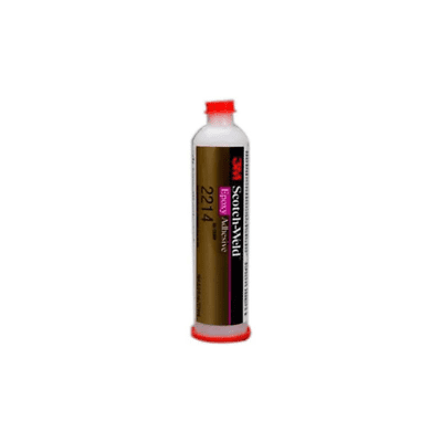 3M Scotch-Weld Epoxy Adhesive 2214 Hi-Temp New Formula, Gray, 6 fl oz Cartridg