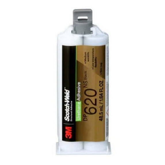 3M Scotch-Weld Urethane Adhesive DP620NS, Black, 1.64 fl. oz. Duo-Pak