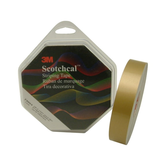 3M Scotchcal Striping Tape: 1 in. x 50 yds. (Gold Metallic)