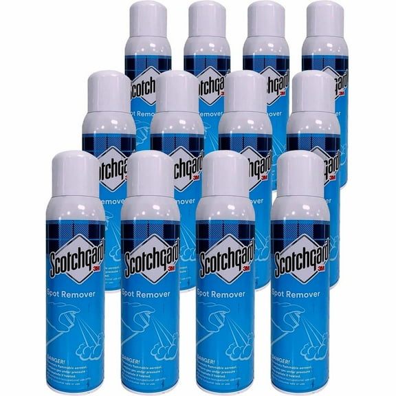 Scotchgard Spot Remover/Upholstery Cleaner - 17 fl oz (0.5 quart) - 12 / Carton - Chemical Resistant, Moisture Resistant, Absorbent, Rinse-free, Non-sticky, Residue-free, Anti-resoiling,...