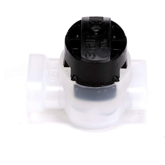 3M Scotchlok Electrical IDC 316IR, Pigtail, Self-Stripping, Irrigation Applications, Black/White, 22-16 AWG