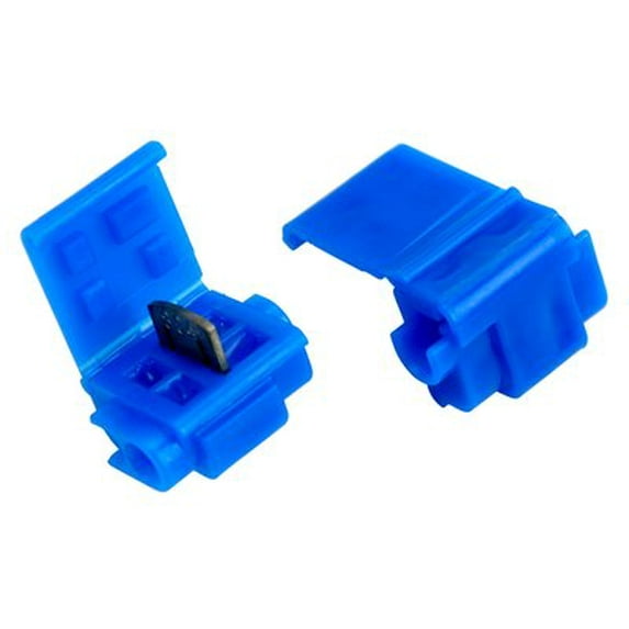 3M Scotchlok Electrical IDC 804-BULK, Run and Tap, Blue, 500 EA