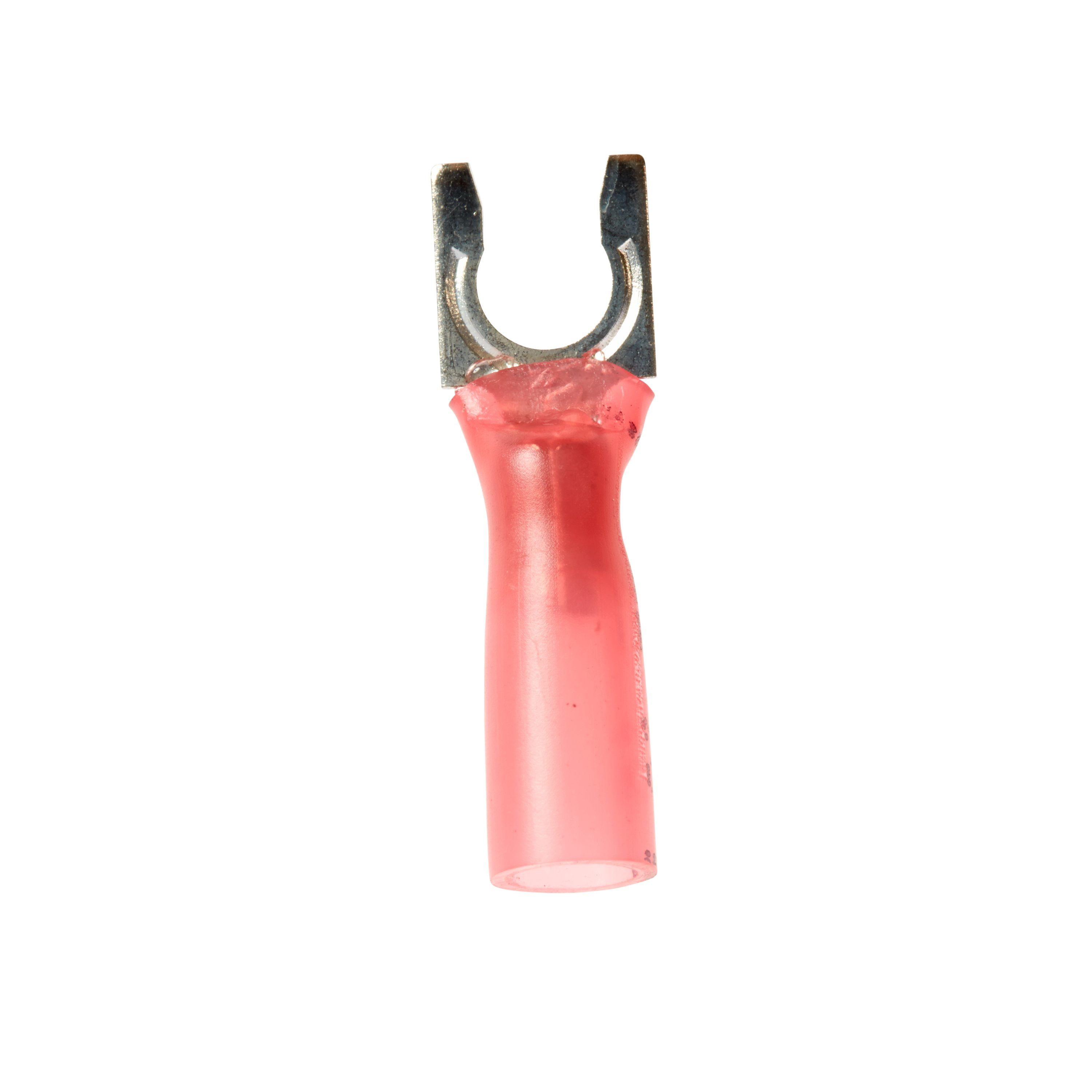 3M Scotchlok Locking Fork Heatshrink, 25/bottle, MH18-10FLX, spring-like tongue firmly fits around the stud