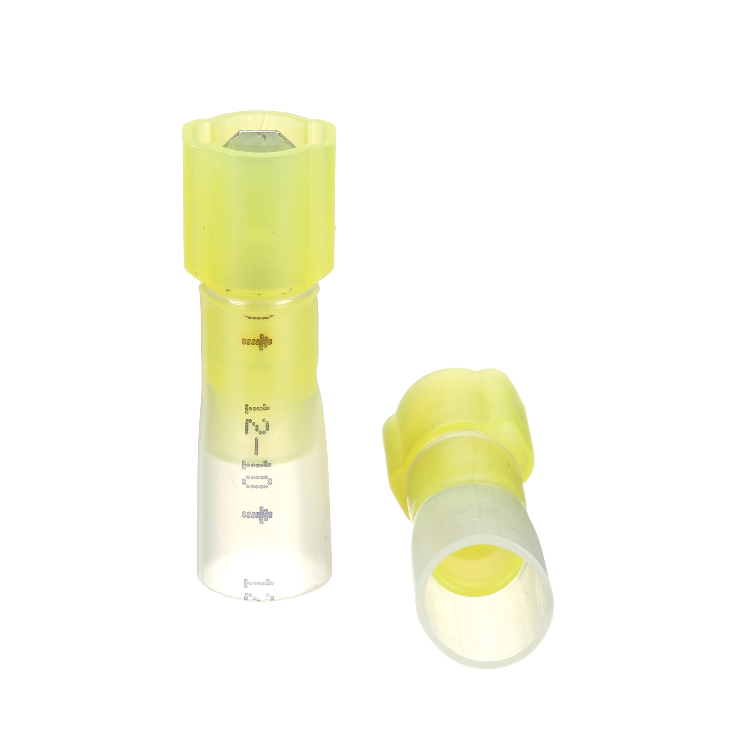 3M Scotchlok Male Disconnect Heatshrink Nylon Insulated, 25/bottle, MNHU10-250DMIX