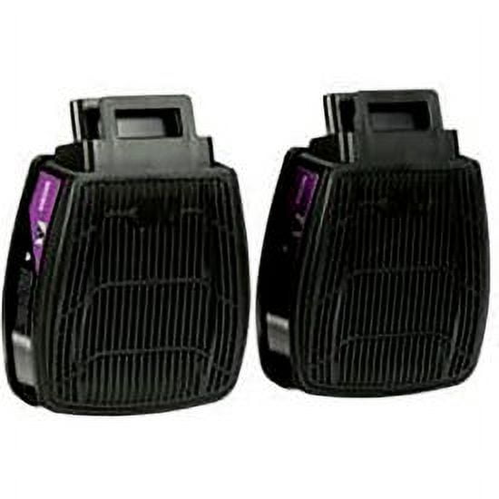 3M Secure Click Organic Vapor Cartridge/Filter P100 D80921 2PK