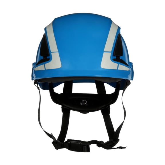 3M SecureFit Safety Helmet, X5003VX-ANSI, Blue, vented