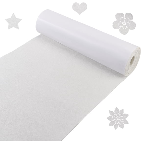 3M Self-Adhesive Felt Fabric Roll DIY Crafts Supplies White 400x2mm