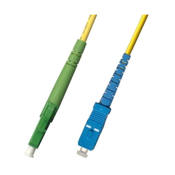 3M Singlemode Simplex Fiber Optic Cable (9/125) - LC/APC to SC/UPC