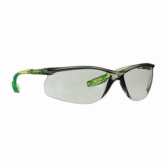 CCS, Safety Glasses, Scotchgard Anti-Fog & Anti-Scratch, Indoor/Outdoor Lens, Green Frame