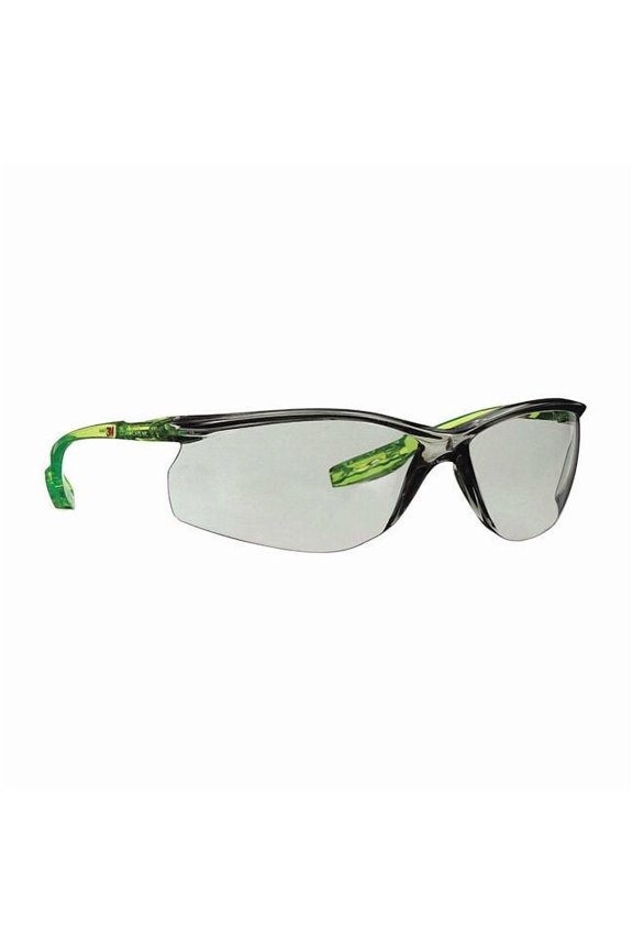 CCS, Safety Glasses, Scotchgard Anti-Fog & Anti-Scratch, Indoor/Outdoor Lens, Green Frame