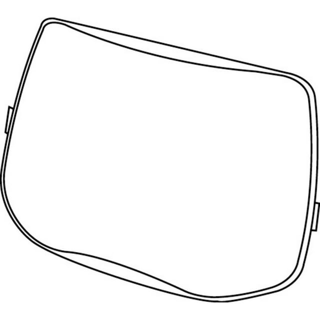 3M Speedglas Outside Protection Plate 9100 06-0200-52, Scratch Resistant