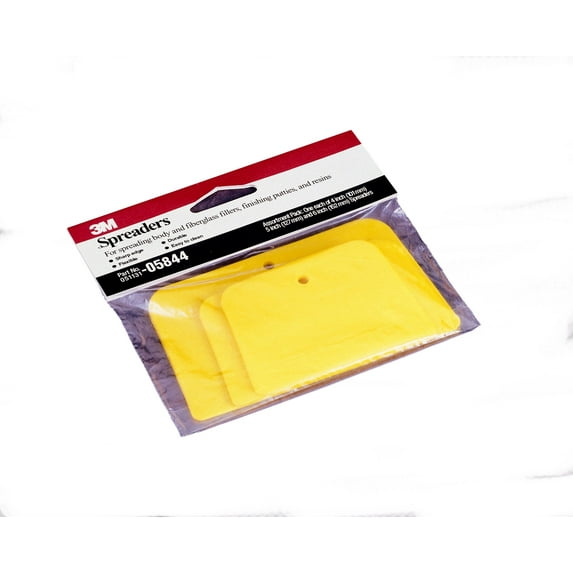 3M Spreader Assortment, 05844, 3 spreaders per pack, 24 packs per case