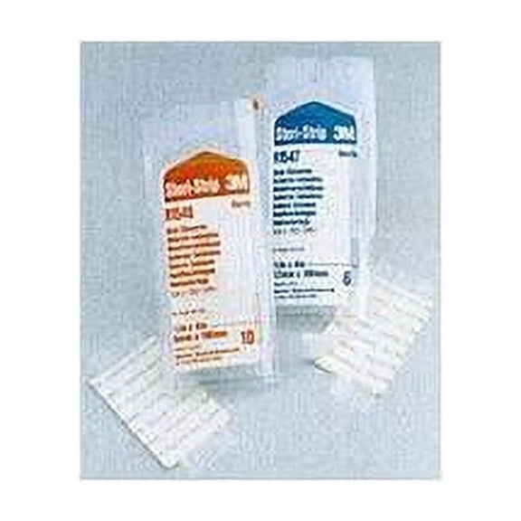 3M Steri-Strip Adhesive Skin Closure 1/4"X1.5" 6 Strips Per Envelope - Box of...
