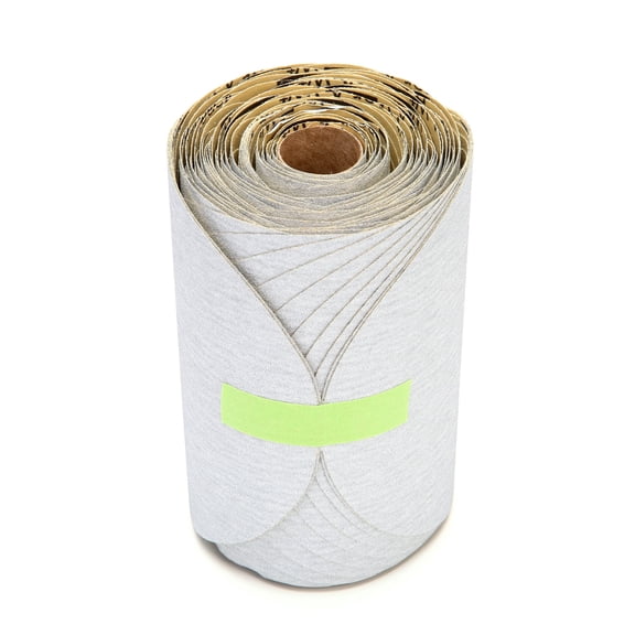 3M Stikit Paper Disc Roll 426U, 120 A-weight, 6 in x NH, 125 discs per roll 10 rolls per case
