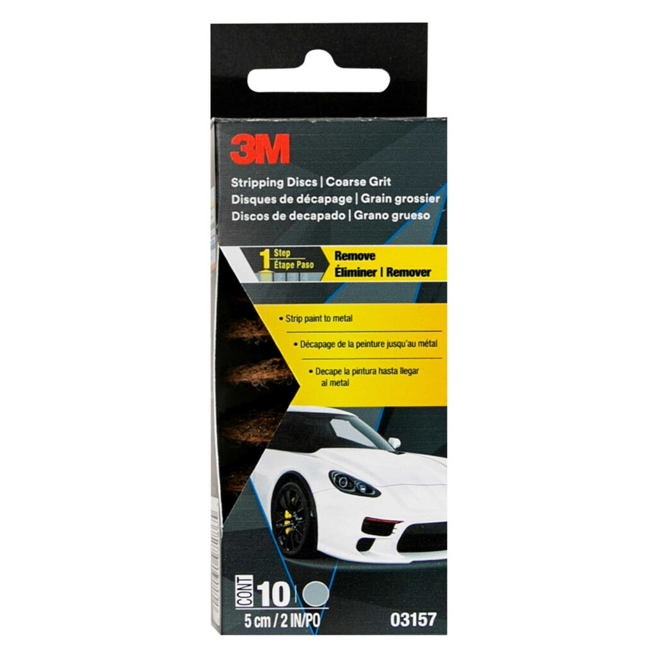 3M Coarse Grit 2-Inch Aluminum Oxide Stripping Discs