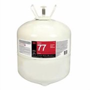 3M  Super 77  Classic Cylinder Spray Adhesive, Red, Large, Net Wt 29.3 lb, 1 Each/Case Case of 1 SKU 7100395708
