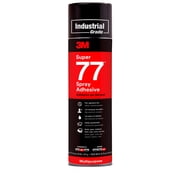 3M Super 77 Multipurpose Spray Adhesive, Net Wt 16.75 oz, 12 per case