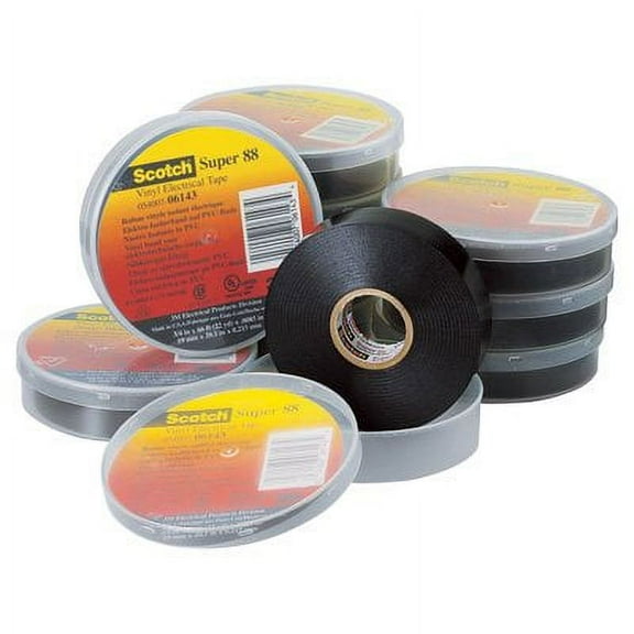 3M Super 88 Electrical Tape, 3/4" x 66'
