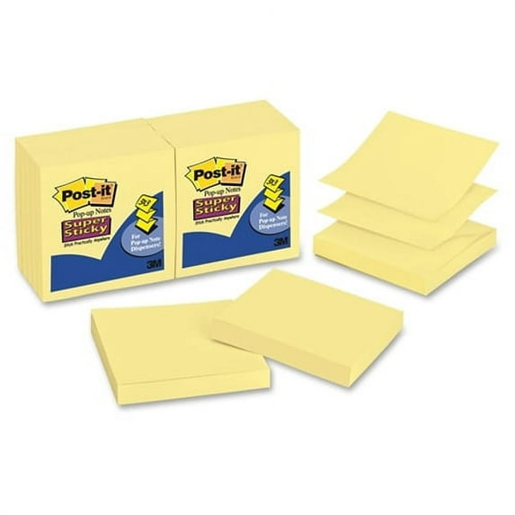 3M Super Sticky Pop-up Note Refill R330-12SSCY
