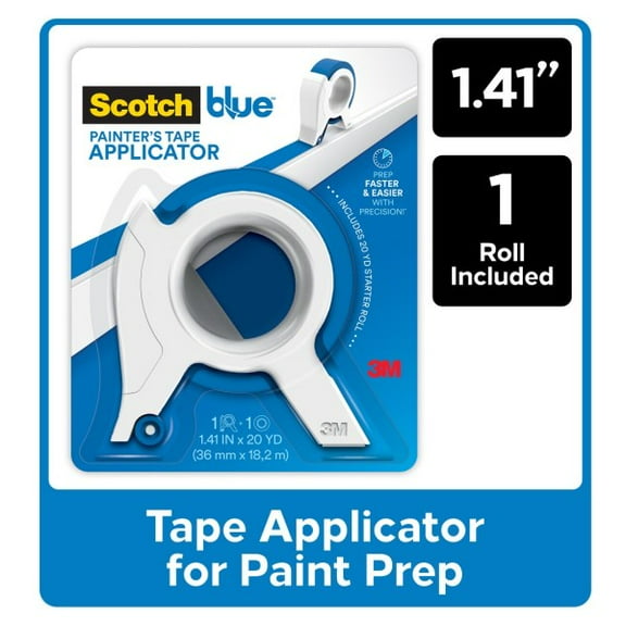 3M TA3-SB-ESF ScotchBlue Painter's Tape Applicator, White
