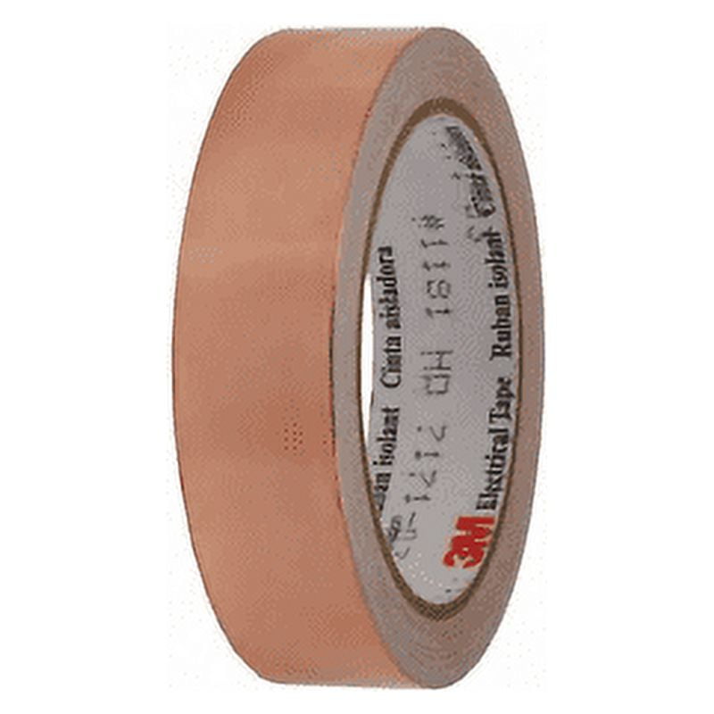 3M(TM) EMI Copper Foil Shielding Tape 1181, 2 in x 18 yd (50,80 mm x 16
