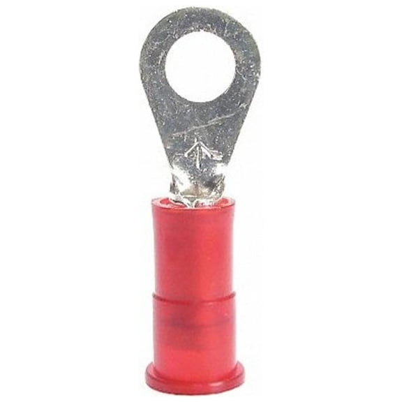 3M(TM) Highland(TM) Vinyl Insulated Ring Terminal RV18-6Q, AWG 22-18, 25/bag