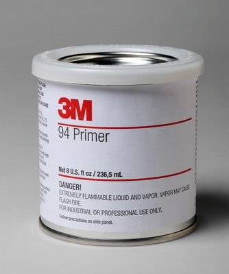 3M Tape Primer 94 1/2 Pint 8oz For Vinyl Di-Noc