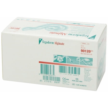 3M Tegaderm 90120 Calcium Alginate Dressing 12 Inch Rope Calcium Alginate Sterile. 1 each