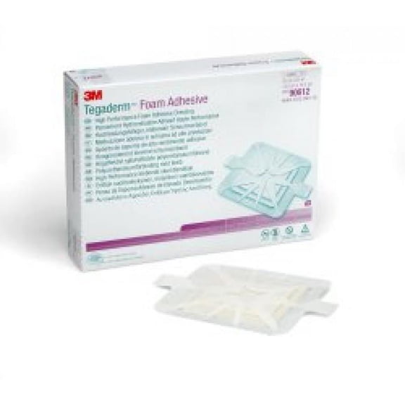3M Tegaderm High Performance Adhesive Foam Dressing, 5.625 x 5.625 Inches, 10 Count