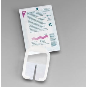 3M Tegaderm I.V. Transparent Film Dressing, 2.75 Inches x 3.25 Inches, 400 Count