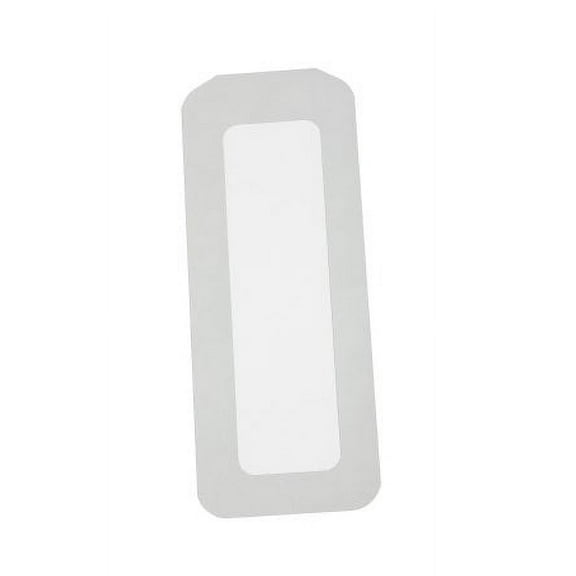 3M Tegaderm Transparent Adhesive Film Dressing ''4 X 10 , Waterproof, Frame Style, Sterile, 1 Count'' 2 Pack