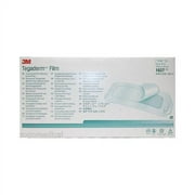  3M Tegaderm ضمادة شفافة ذات غشاء لاصق 4 &times; 10 ، مقاومة للماء ، نمط الإطار ، معقمة ، عدد 6 عبوات 