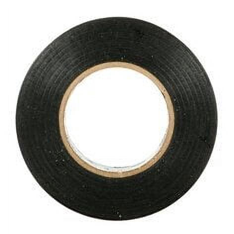 3M Temflex Vinyl Electrical Tape 165, Black, 3/4 in x 60 ft (19 mm x 18 m), 6 mil, 100 Rolls/Case