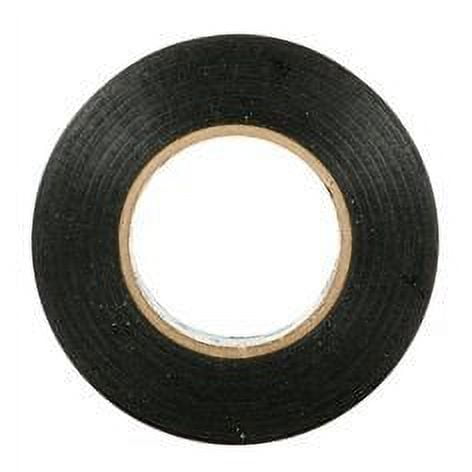3M Temflex Vinyl Electrical Tape 165, Black, 3/4 in x 60 ft (19 mm x 18 m), 6 mil, 100 Rolls/Case