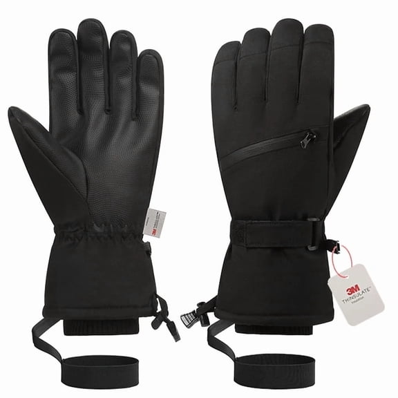 3M Thinsulate Winter Gloves for Men & Women - Waterproof Ski & Snow Gloves, Touchscreen Thermal Cold Weather Workout Gloves