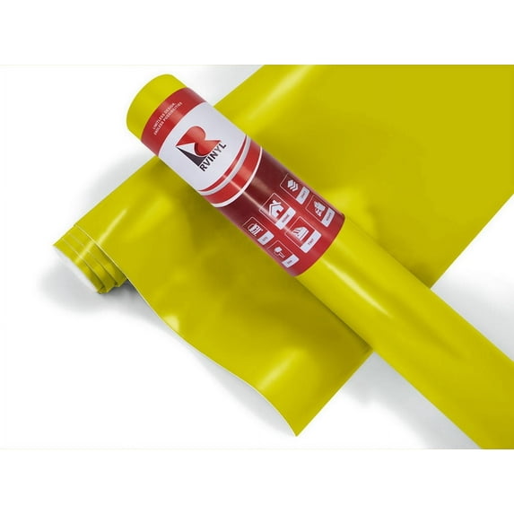 3M Translucent Craft Vinyl Film Sheet Scotchcal 3630 Light Lemon Yellow 115 - 12" x 10ft