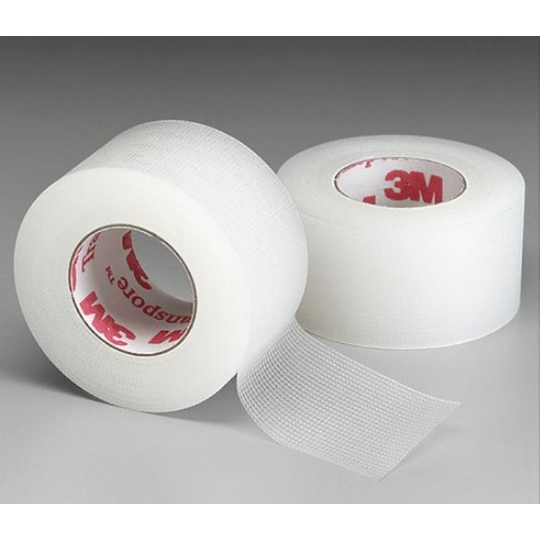 forsigtigt Majroe Gør det tungt 3M Transpore Clear Plastic Tape, 1'' X 10 Yards- 6 Rolls(1527-1) -  Walmart.com