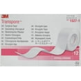 3M Transpore Skin Medical Tape 1" x 10 Yd 2 Rolls Transparent First