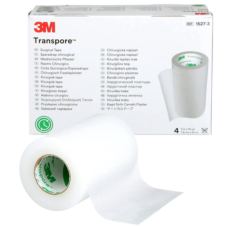 3M™ Micropore™ Surgical Tape 1530-3 x 10yd- (Set of 4)