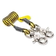 thumbnail image 1 of 3M Trigger2Trigger Coil Tethers, 1.75", Carabiner, 5 lb Cap, 10/PK (098-1500068), 1 of 1