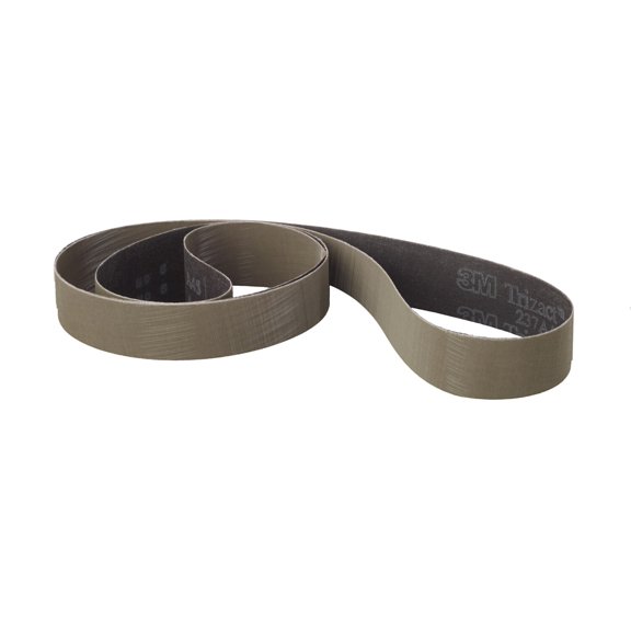 3M Trizact Cloth Belt 237AA, A100 X-weight, 4 in x 354 in, Film-lok,Full-flex, 20 ea/Case (Case of 20)