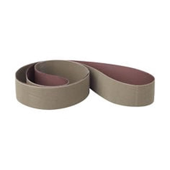 3M Trizact Cloth Belt 307EA, A100 JE-weight, 2 in x 72 in, Film-lok, Full-flex, 50 ea/Case (Case of 50) SKU 7010365020