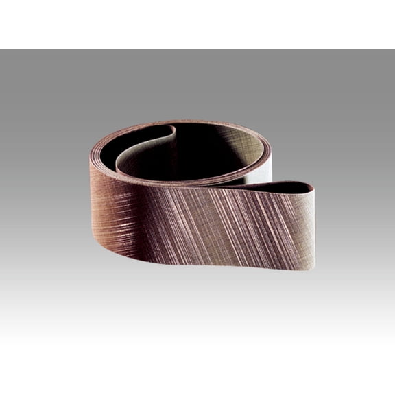 3M Trizact Cloth Belt 307EA, A100 JE-weight, 2 in x 72 in, Film-lok, Full-flex, 50 per case