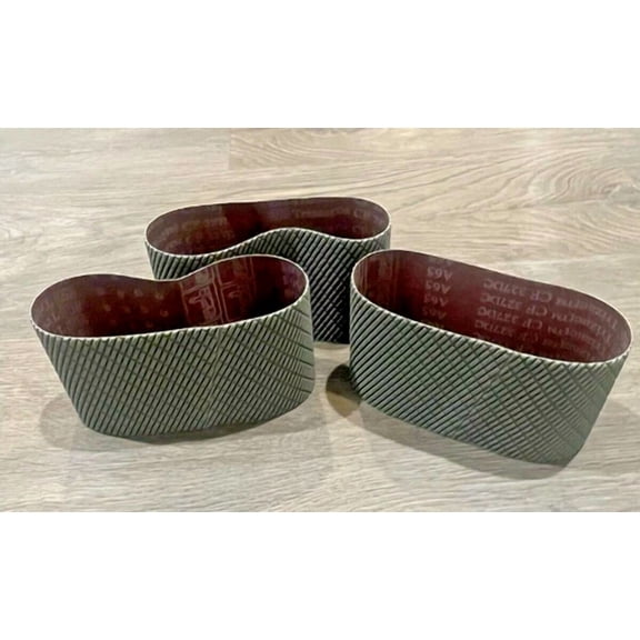 3M Trizact Cloth Belt 327Dc A65, 3-1/2 In X 15-1/2 In, Film-Lok, No Flex 3 Belts