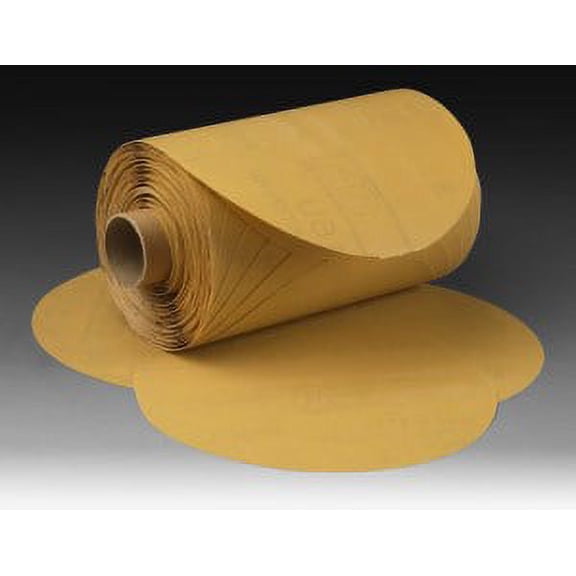 3M Trizact Finesse-it Film Disc Roll 464LA, A3, 1-1/4 in x NH, Die 125C, 500 discs per roll, 4 per case