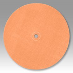 3M Trizact Hookit Film Disc 268XA, A5 3MIL, Orange, 7 in x 3/8 in, Die 700FF, 50/Bag, 100 ea/Case (Case of 100)